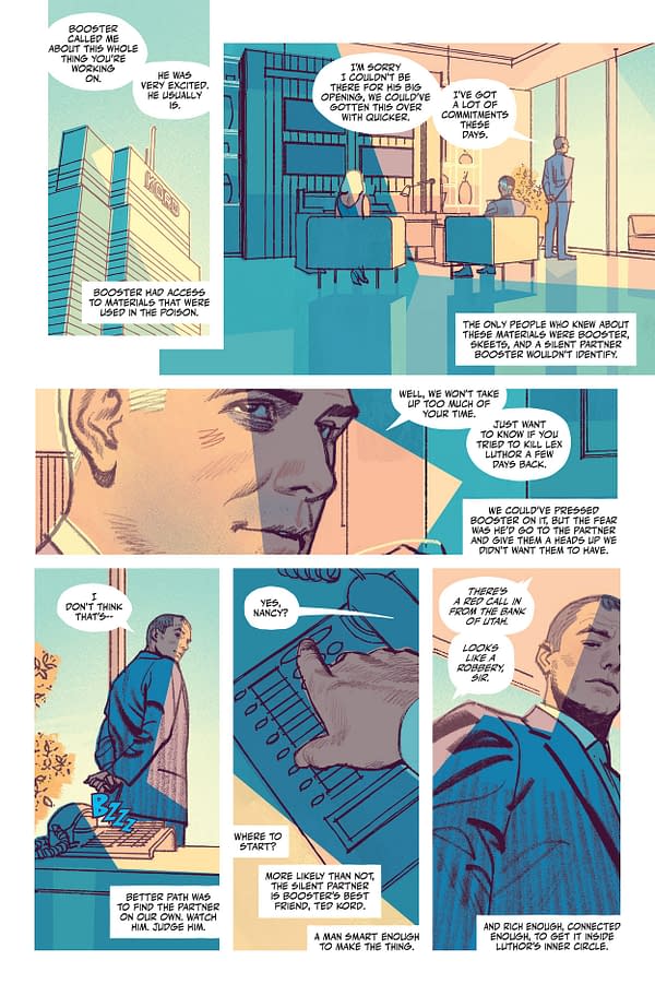 Interior preview page from Human Target #4