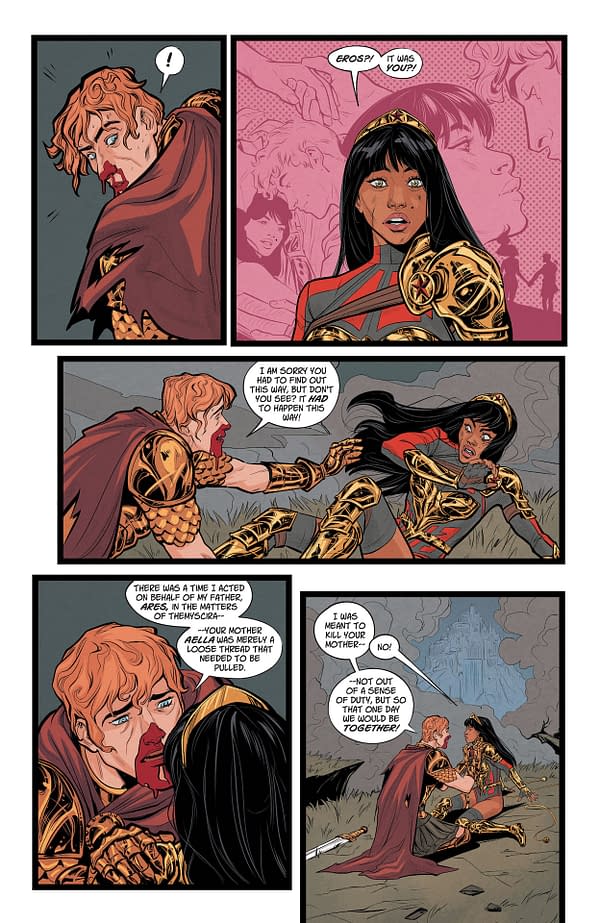 Interior preview page from Wonder Girl #7
