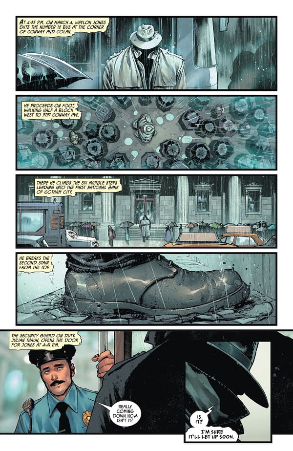 Interior preview page from Batman: Killing Time #1