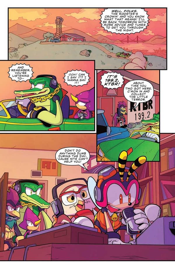 Interior preview page from Sonic the Hedgehog #48