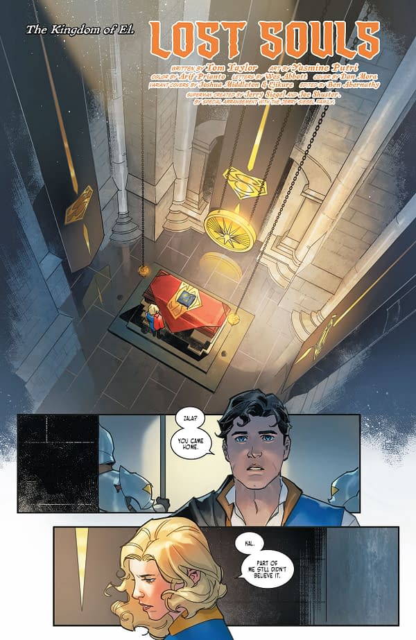 Interior preview page from Dark Knights of Steel #5