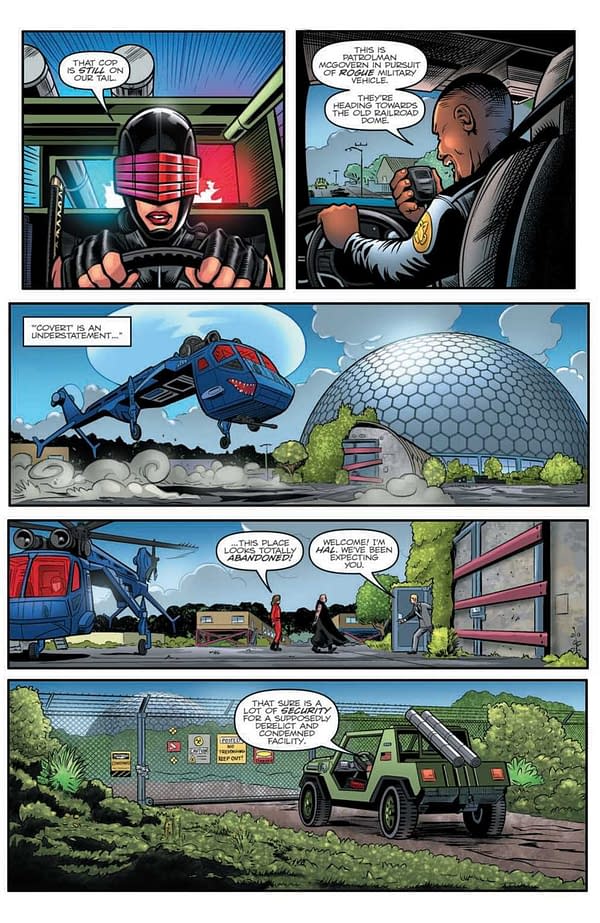 Interior preview page from GI Joe: A Real American Hero #289