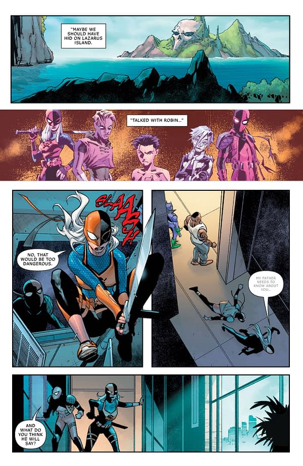 Interior preview page from Deathstroke Inc. #7