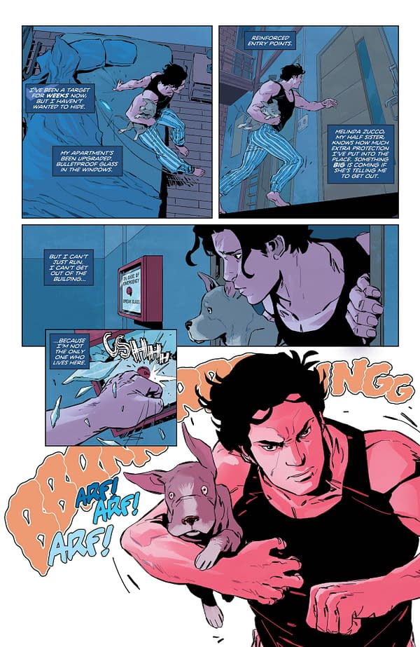 Interior preview page from Nightwing #90
