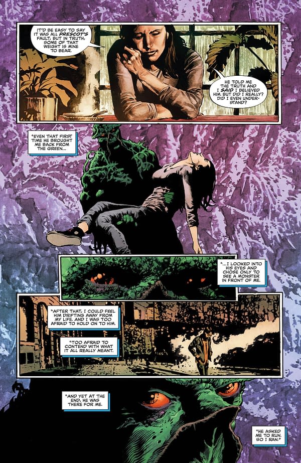 Interior preview page from Swamp Thing #11