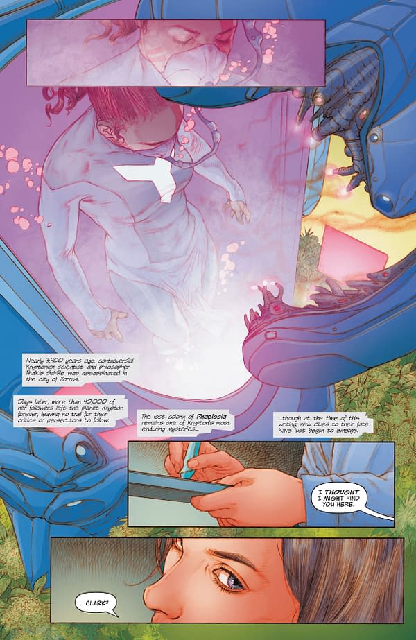 Página de vista previa interior de Action Comics # 1042