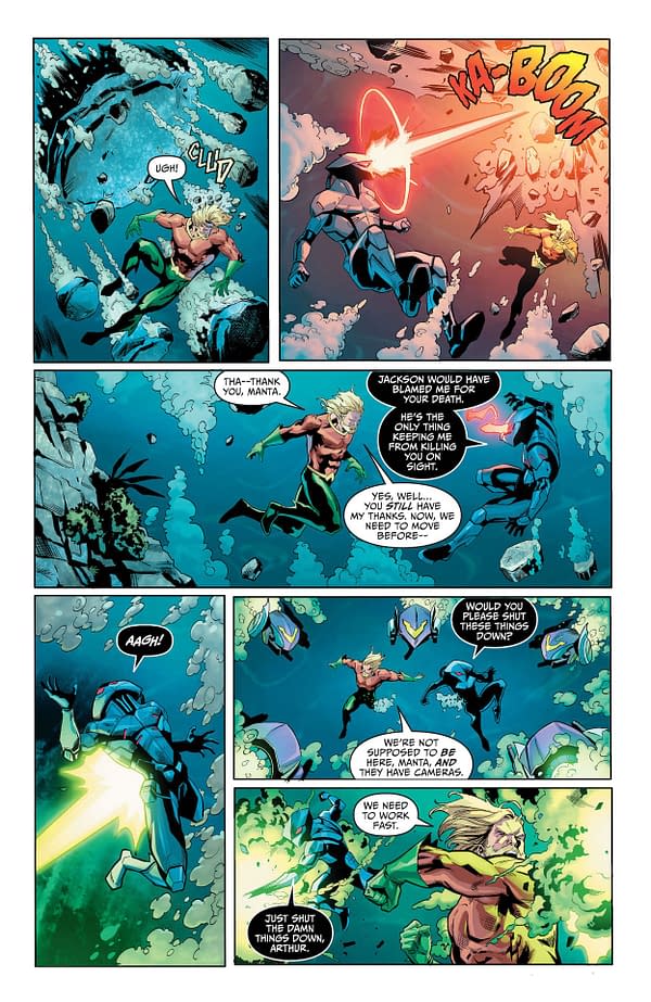 Interior preview page from Aquamen #3