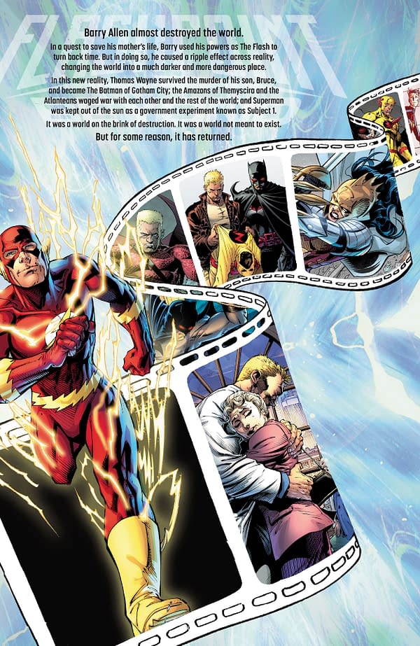 Interior preview page from Flashpoint Beyond #1