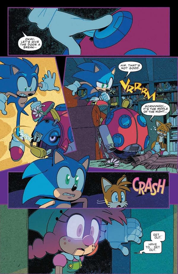 Interior preview page from Sonic the Hedgehog #49