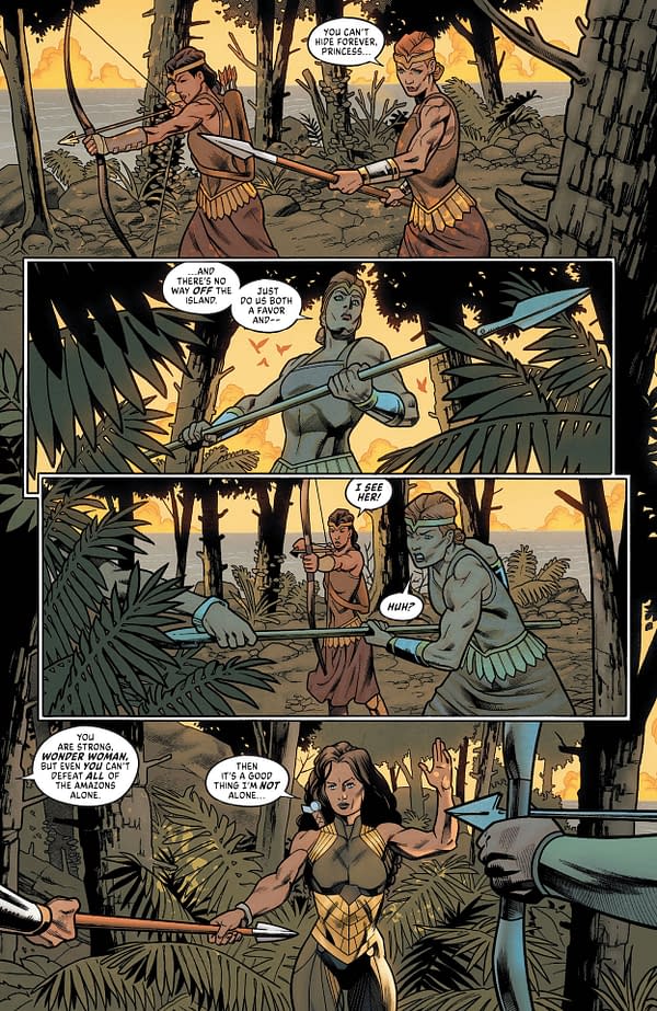Interior preview page from Wonder Woman: Evolution #6