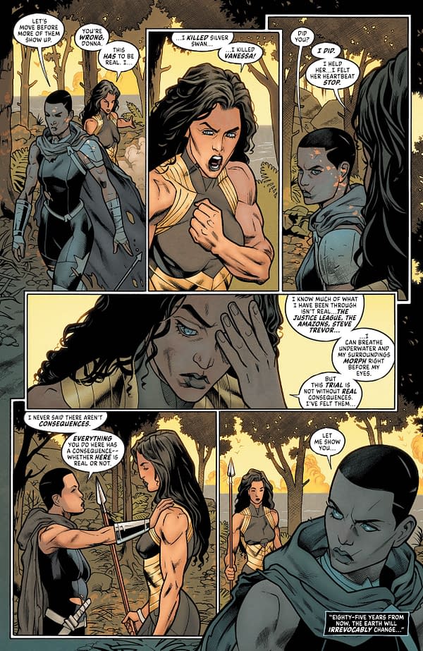Interior preview page from Wonder Woman: Evolution #6