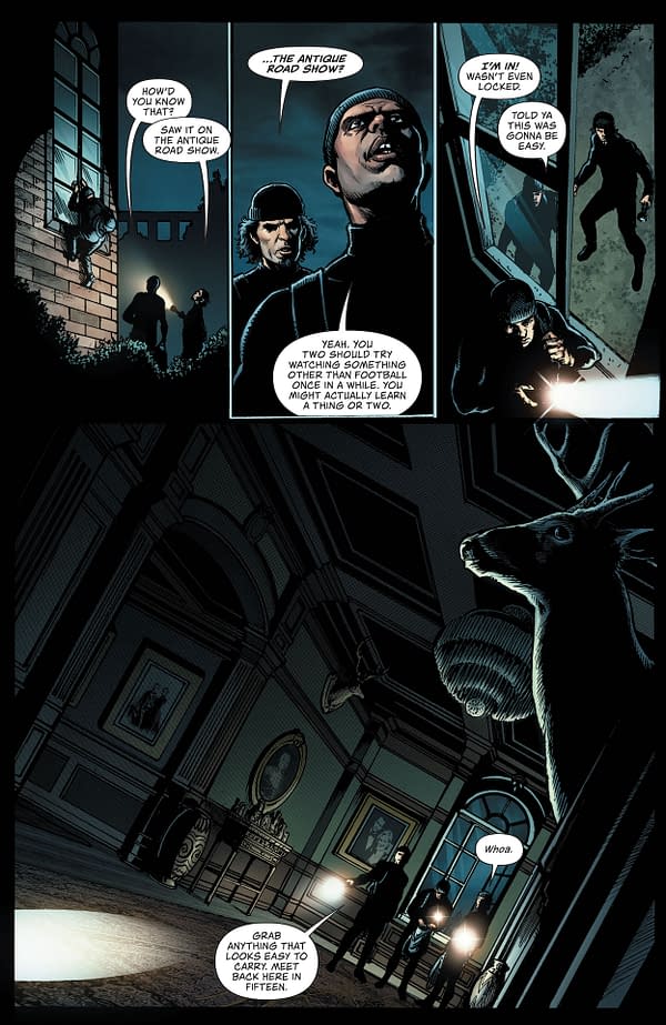 Interior preview page from Batman: Fortress #1