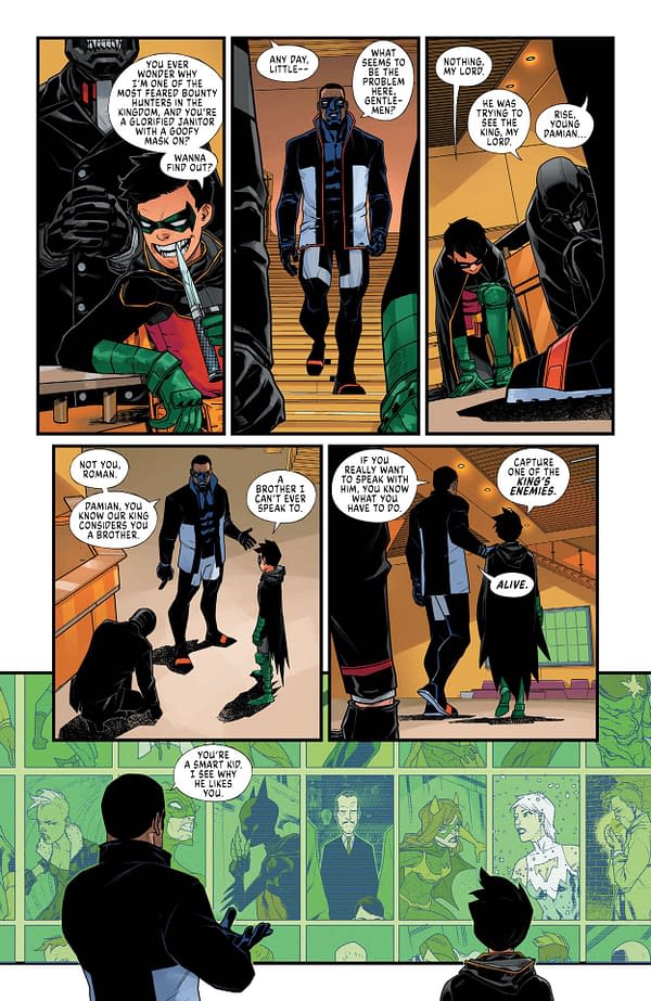 DC vs. Vampires: Hunters #1 Preview: Damian the Vampire Slayer