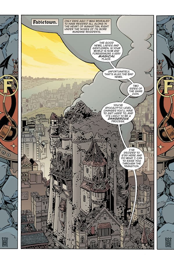 Interior preview page from Fables #151