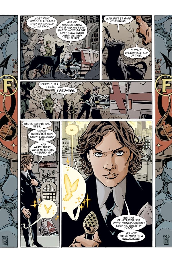 Interior preview page from Fables #151
