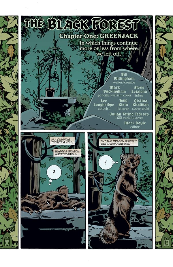 Interior preview page from Fables #151