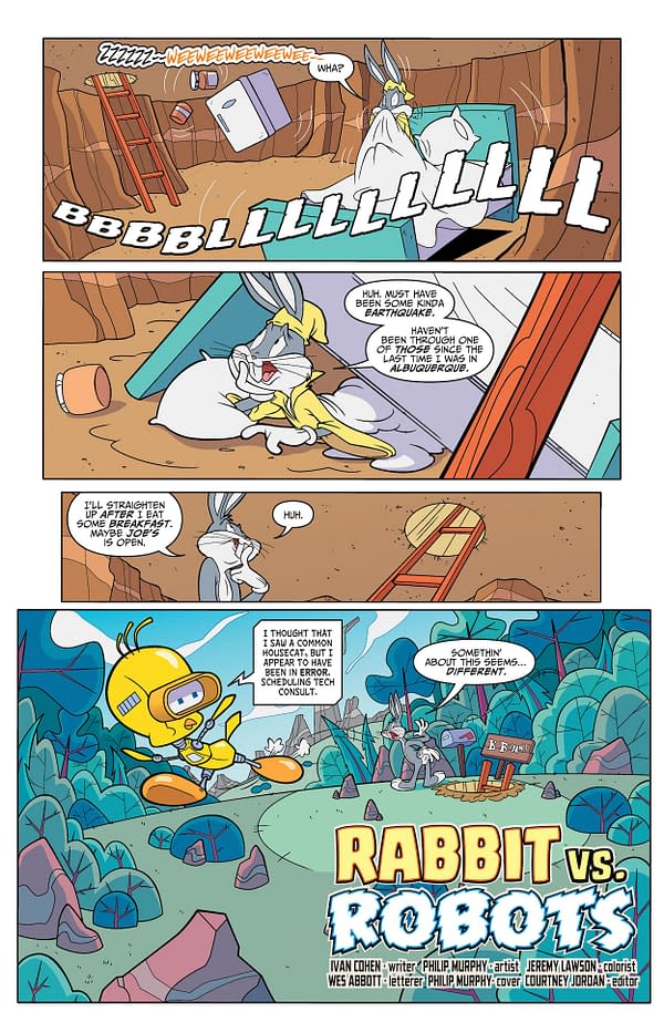 Interior preview page from Looney Tunes #782