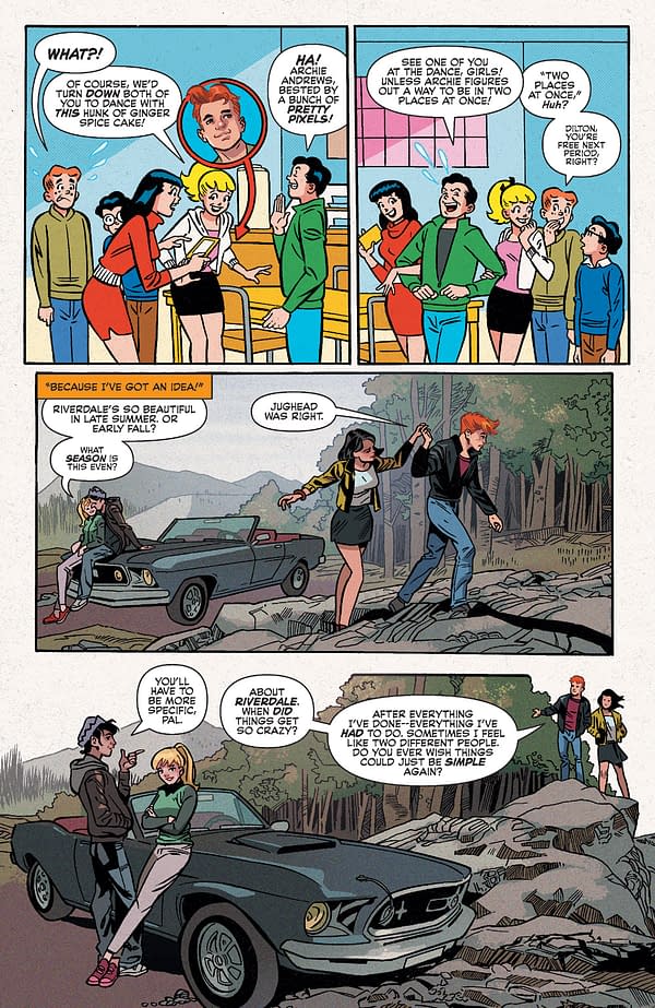 Interior preview page from Archie Meets Riverdale #1