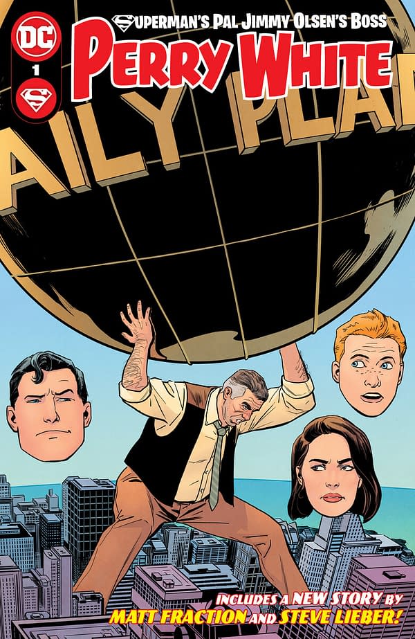 Fraction and Lieber Follow Jimmy Olsen with Perry White One-Shot