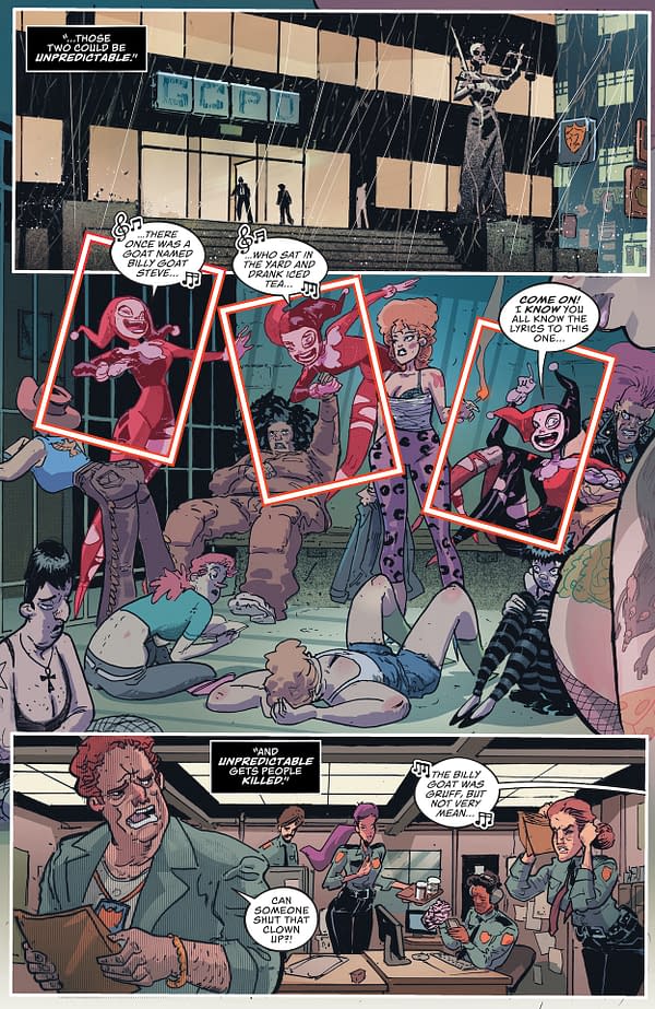 Interior preview page from Harley Quinn #16