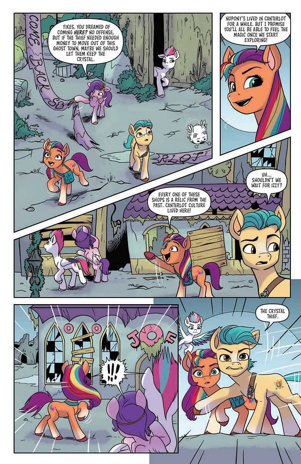 Interior preview page from My Little Pony #2