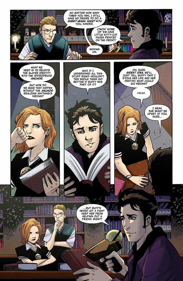Interior preview page from Vampire Slayer #3