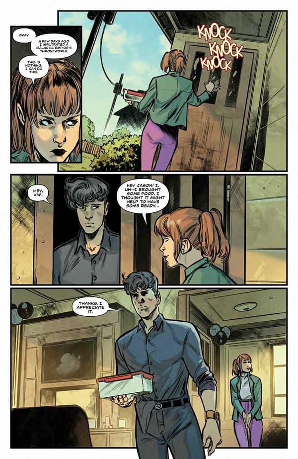 Interior preview page from Mighty Morphin #21
