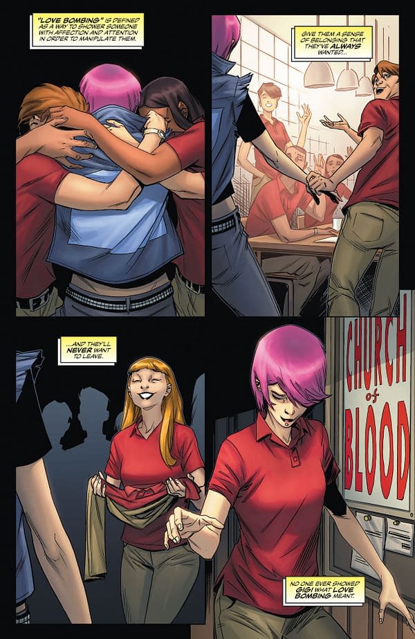 Interior preview page from Multiversity: Teen Justice #2