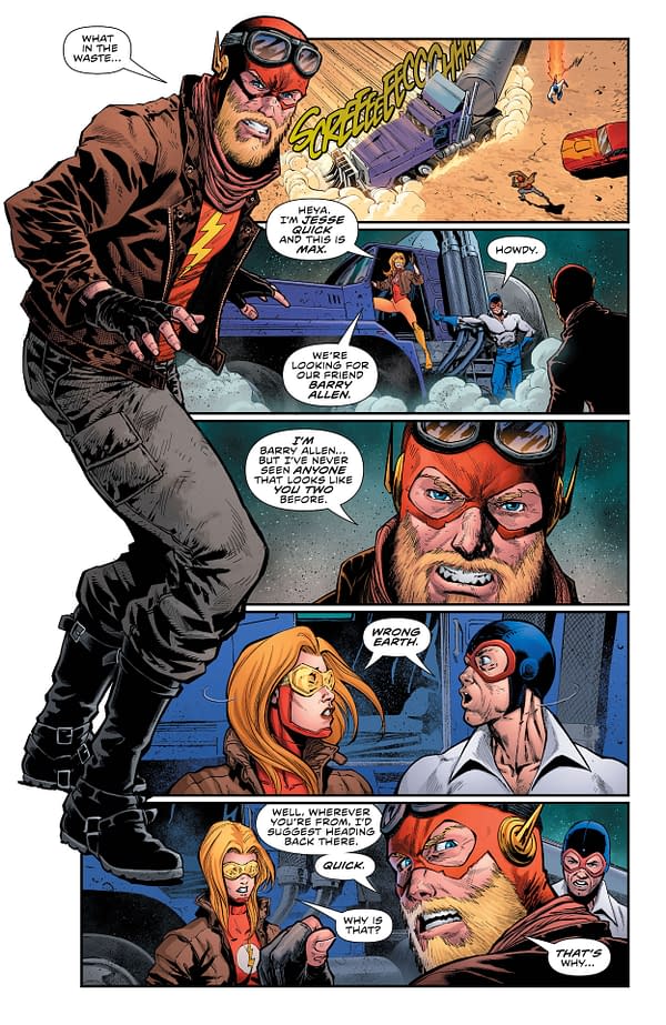 Interior preview page from Flash #784