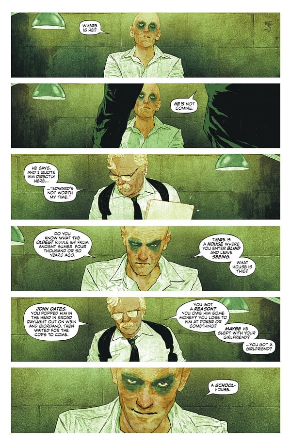 Interior preview page from Batman: One Bad Day - The Riddler #1
