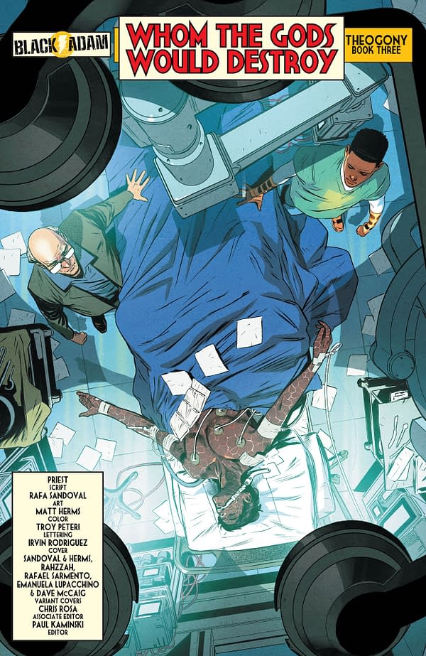 Interior preview page from Black Adam #3