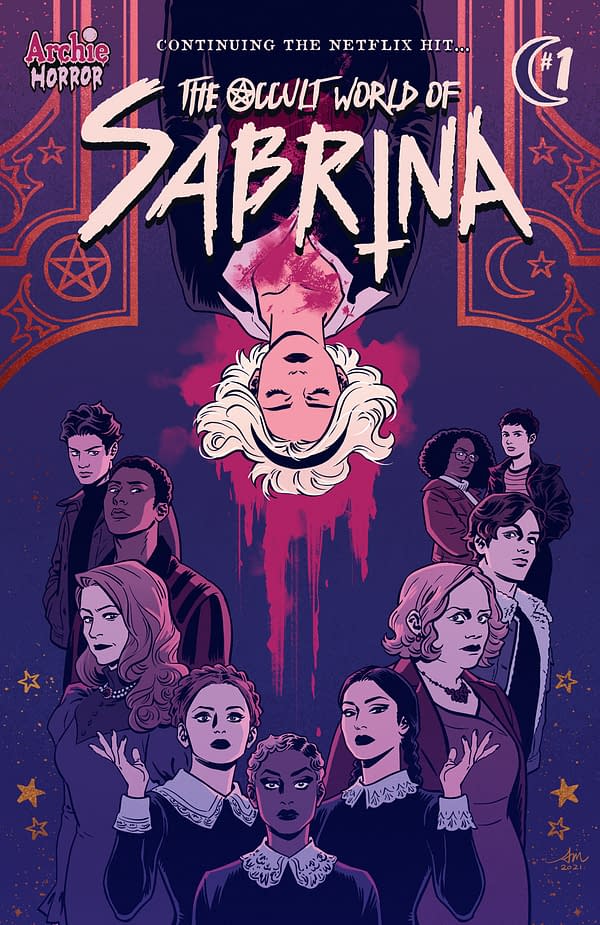 Cover to The Occult World of Sabrina #1 by Audrey Mok from Archie Comics