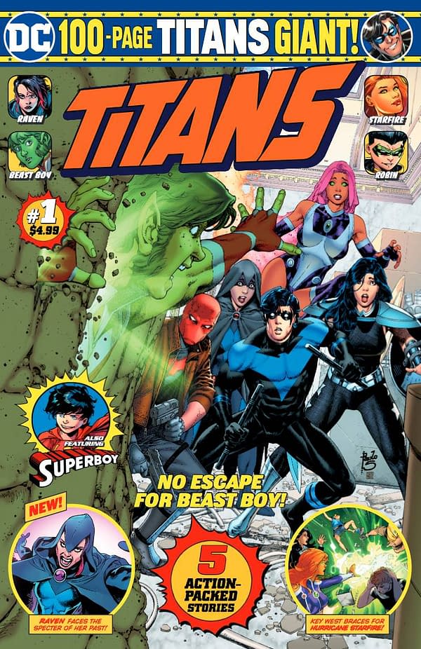 DC Comics Reveals Details For Titans 100-Page Giant #1
