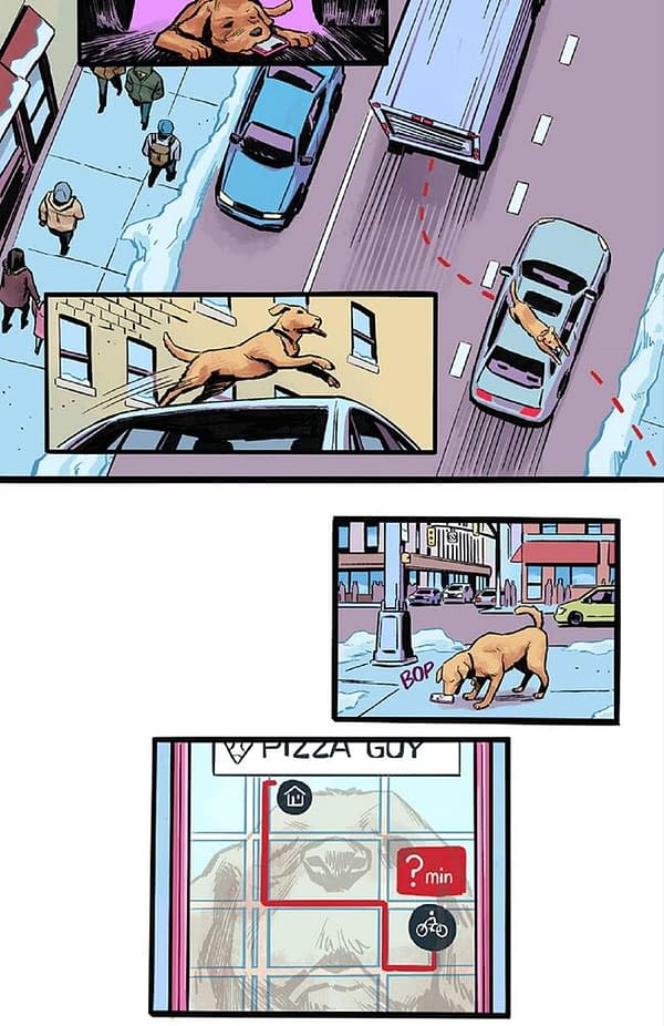 Lucky the Pizza Dog Gets His Own Infinity Comic on Marvel Unlimited