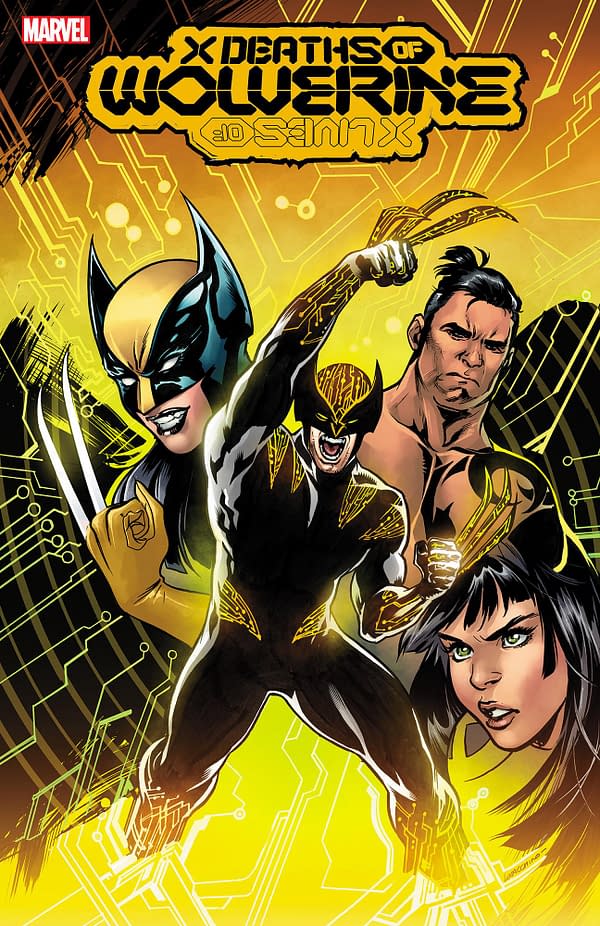 Cover image for X DEATHS OF WOLVERINE 4 LUPACCHINO VARIANT