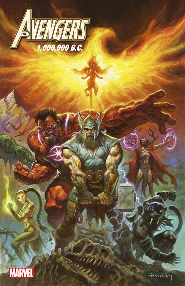Cover image for AVENGERS 1,000,000 BC 1 HORLEY VARIANT