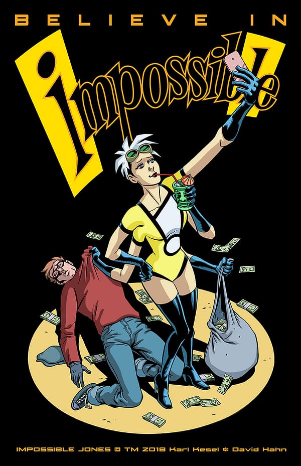Harley Quinn Like Grin And Gritty Impossible Jones By Karl Kesel And David Hahn Seeks Funding