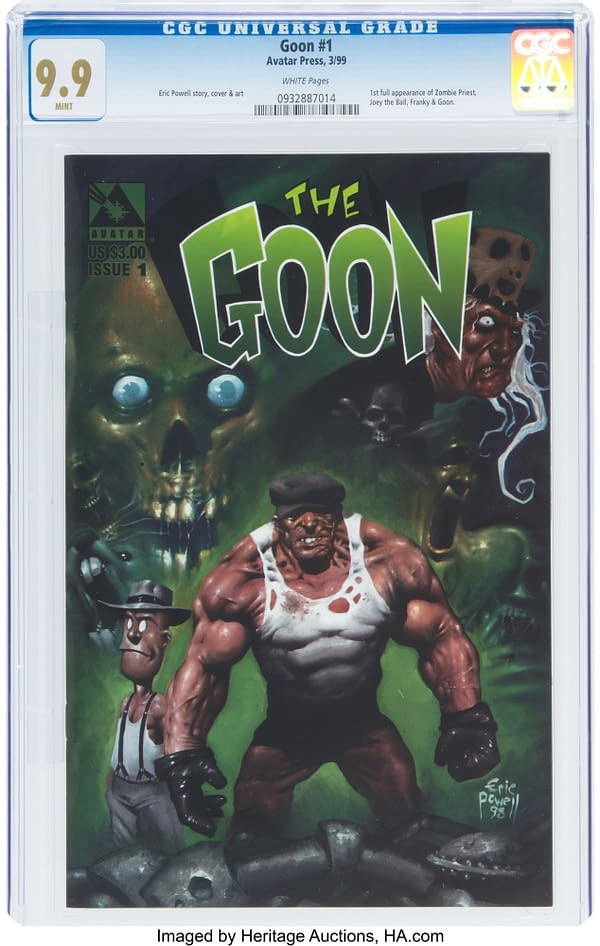 The Goon #1 Stes Record, Sells For $28,000