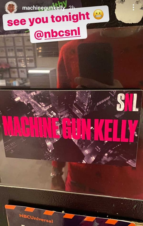 Saturday Night Live: MGK NYC Check-In: Megan Fox, Pete Davidson &#038; More