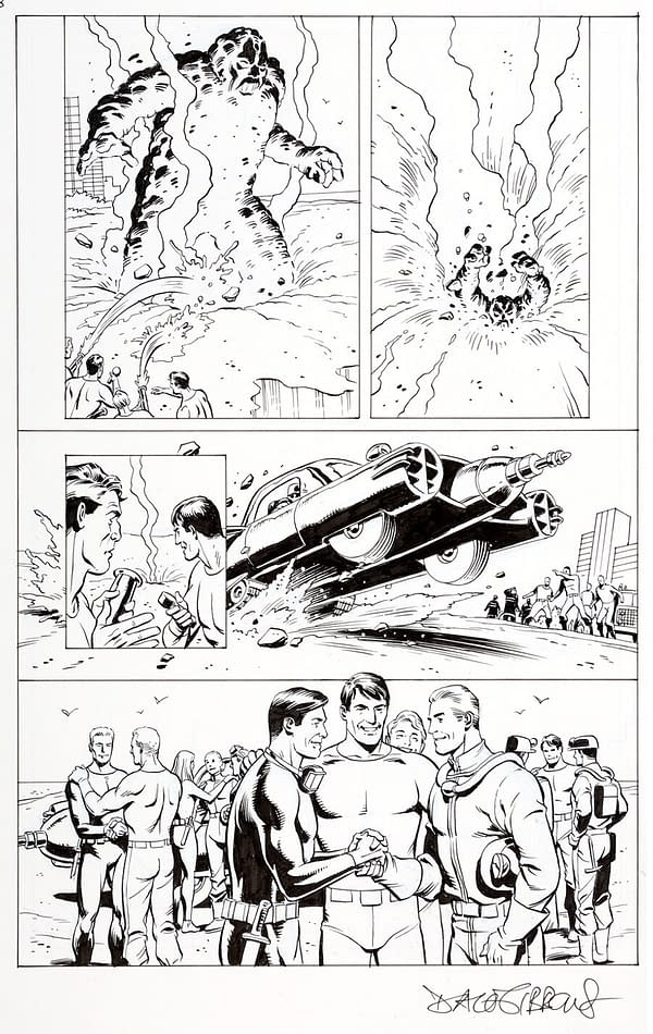 Dave Gibbons' Full Challengers Of The Unknown Original Art At Auction