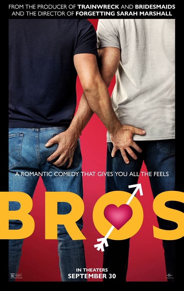 Bros: First Gay Rom-Com Gets Poster, Trailer, Summary, and Images