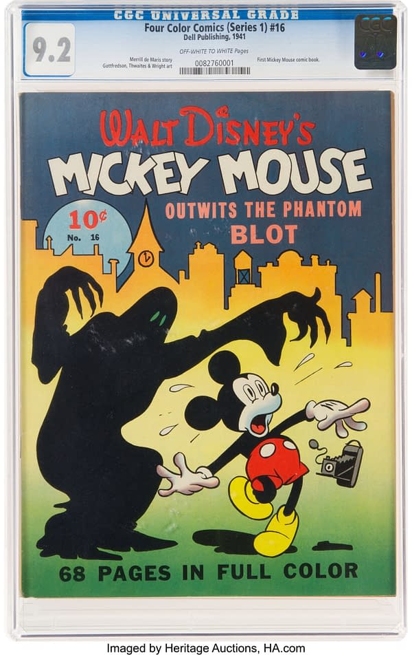 The First Mickey Mouse Comic Appearance Is Up For Auction Right Now