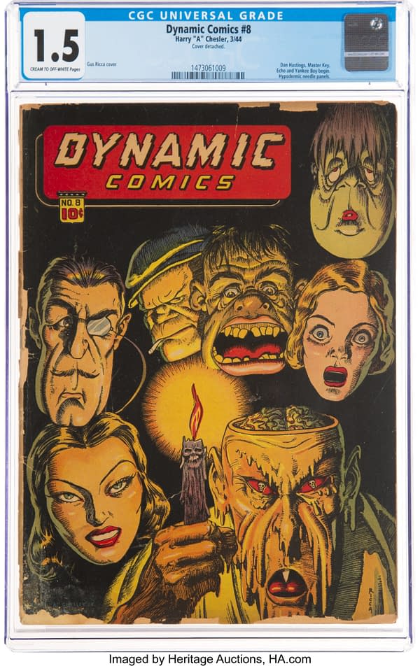 Dynamic Comics #8 (Chesler, 1944).