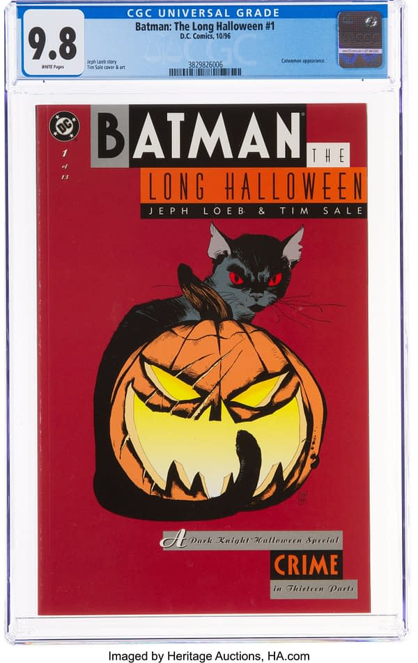 Batman: The Long Halloween #1 CGC 9.0 At Auction