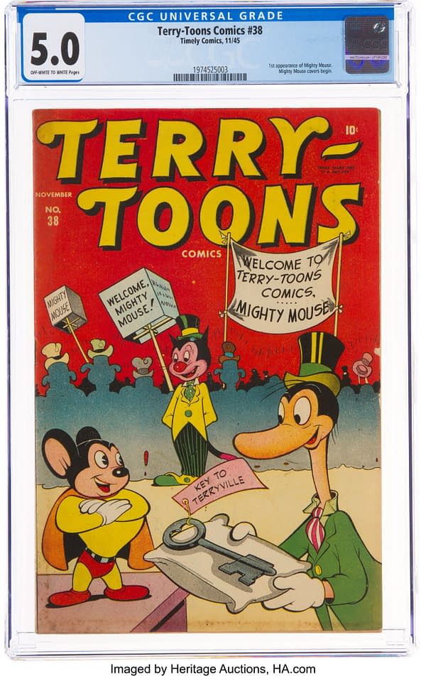Terry-Toons Comics #38, Marvel 1945.