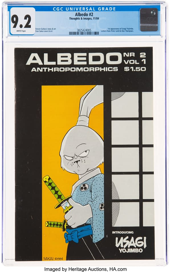 Usagi Yojimbo Makes His Debut, Taking Bids At Heritage Auctions