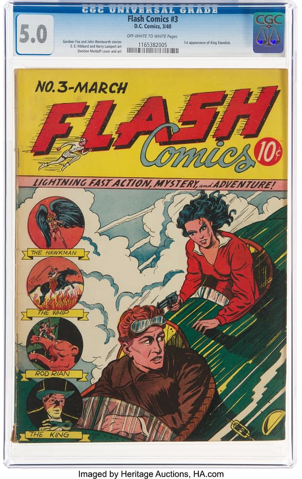 Flash Comics #3 (DC, 1940)