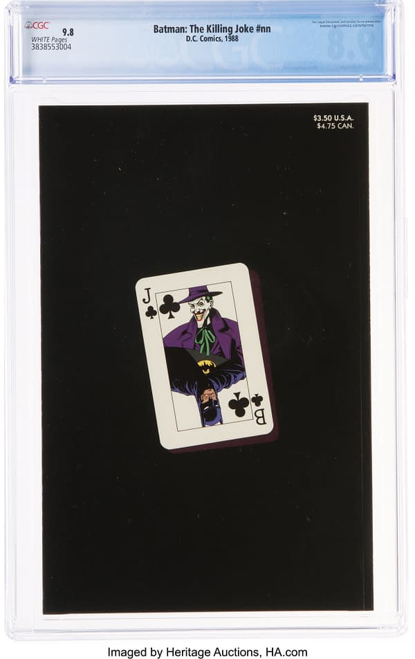 Alan Moore & Brian Bolland's Killing Joke, Currently $276 At Auction