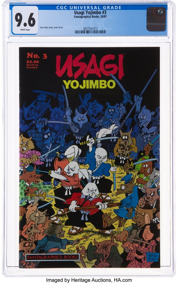 Usagi Yojimbo Takes Over Heritage Auctions Today