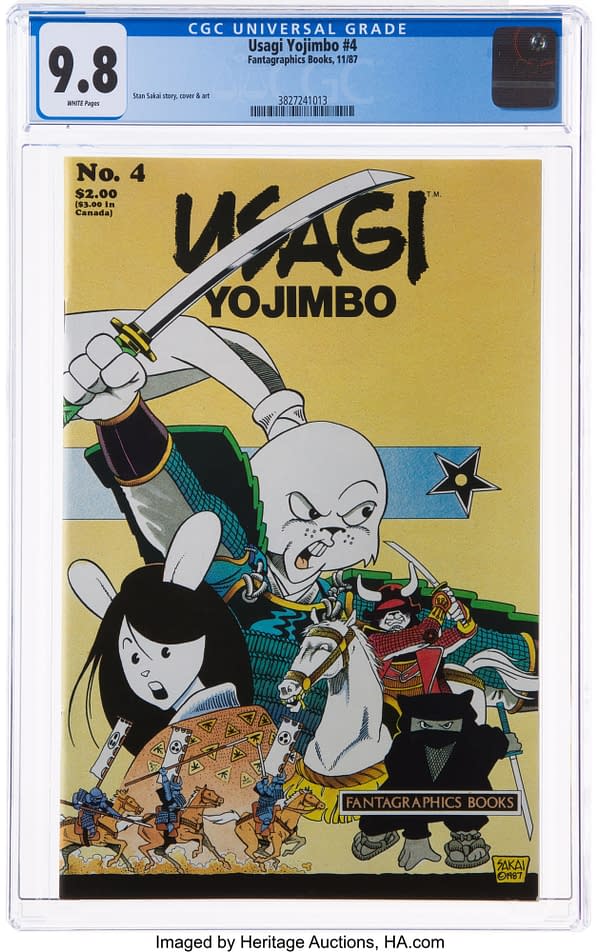 Usagi Yojimbo Takes Over Heritage Auctions Today